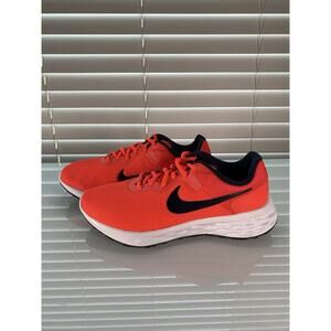 Men's Nike Revolution 6 NN Bright Crimson/Obsidian-White (DC3728 601) Size: 7.5